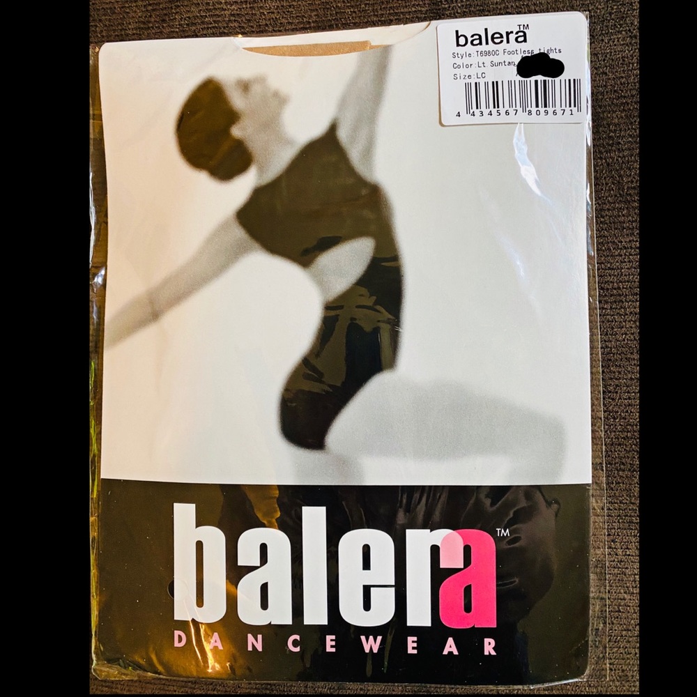 Balera Footless Dance Tights NWT